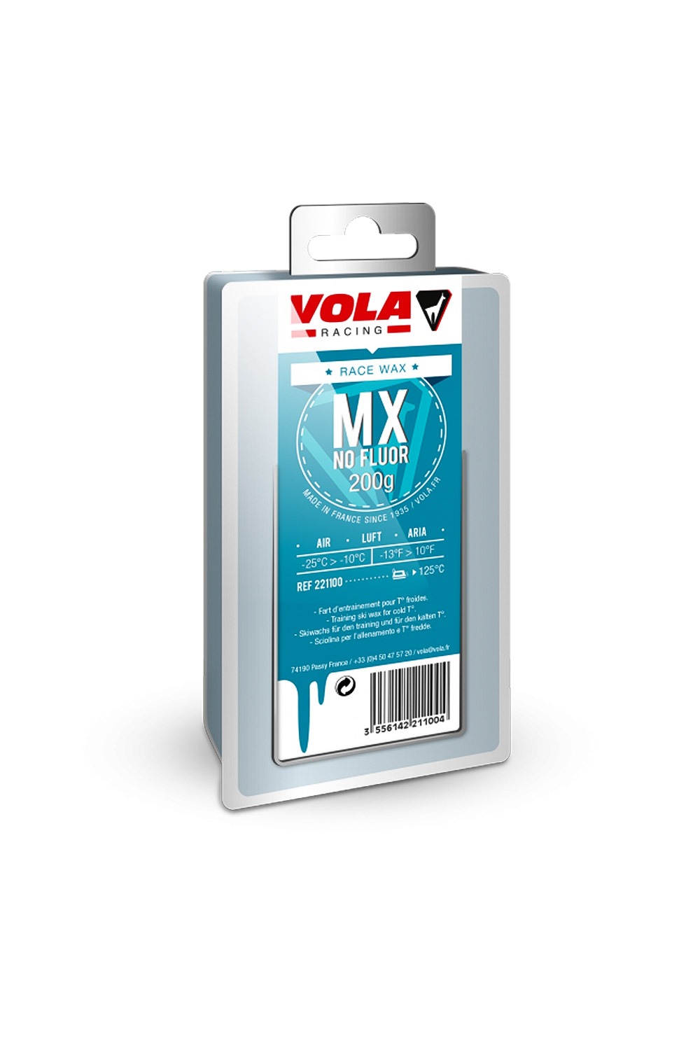 볼라 데크 왁싱/트레이닝 왁스 VOLA MX TRAINING WAX 기온 -25~-10/VOLA MX TRAINING WAX 기온 -25~-10/221100_200g_blue_HTK655BU_DHTK655BU